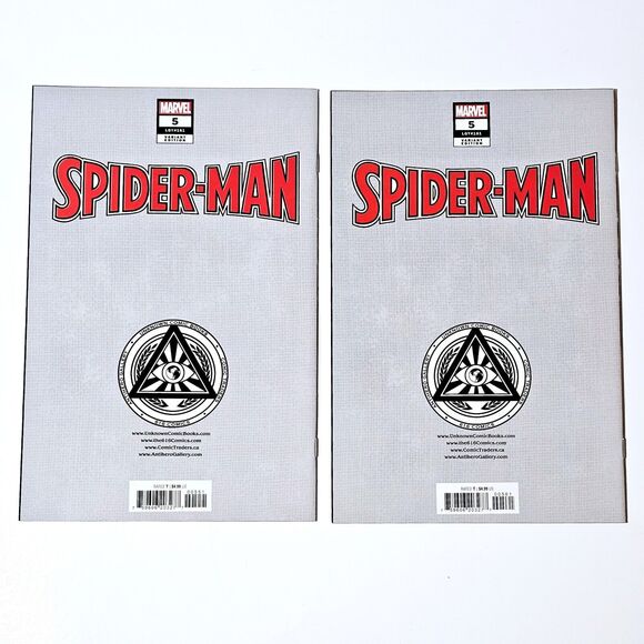 Spider-Man #5 Exclusive Trade Dress & Virgin Variant Gabriele Dell Otto 2023 - Picture 6 of 7